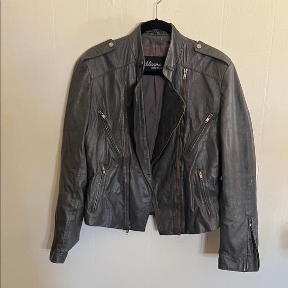 Wilsons Leather Jackets & Blazers - Vintage Wilsons LeatherJacket /dark gray